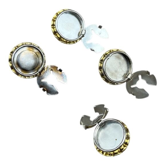 VINTAGE WOMEN'S RHINESTONE BUTTON COVERS - Picture 3 of 3